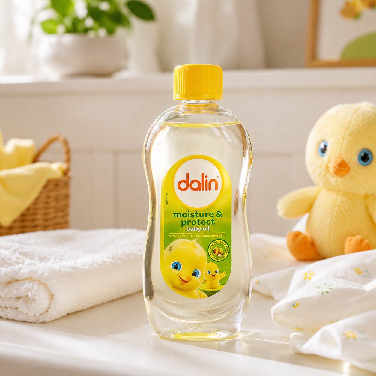 Dalin Moisture & Protect Baby Oil Ulei de Corp pentru Bebeluși 300 ml [2]