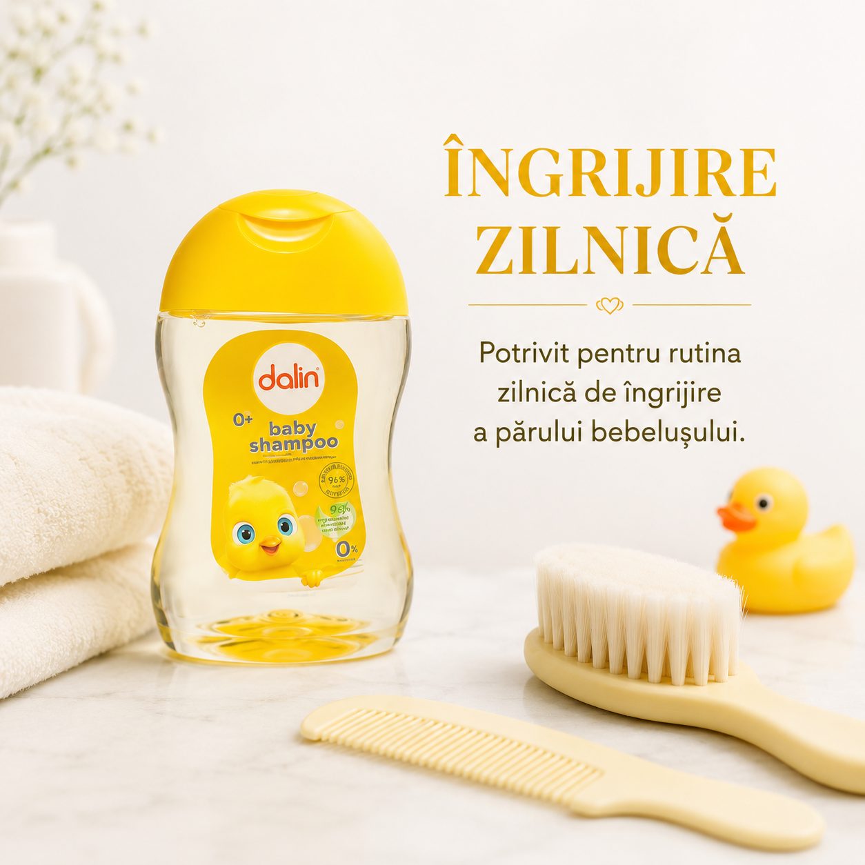 Dalin Baby Șampon Fără Lacrimi Bebeluși și Copii 100 ml [5]