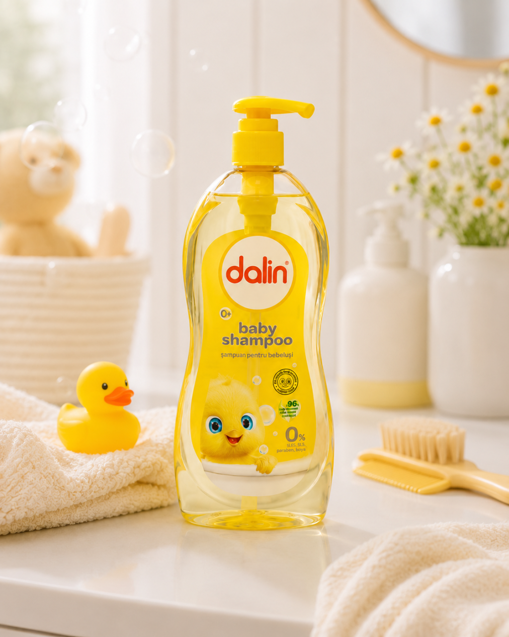 Dalin Baby Șampon Fără Lacrimi Bebeluși și Copii 500 ml [2]