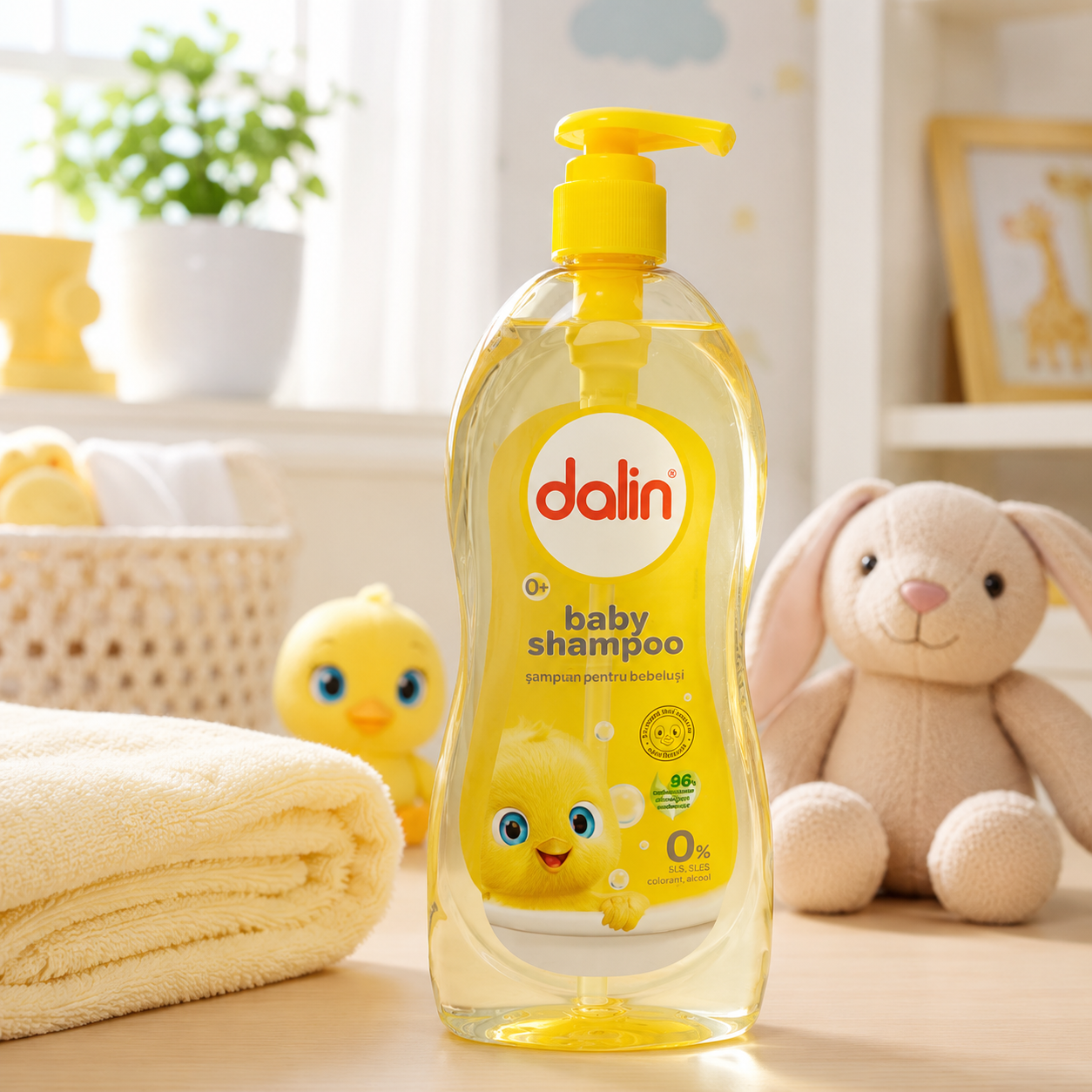 Dalin Baby Șampon Fără Lacrimi Bebeluși și Copii 700 ml [2]
