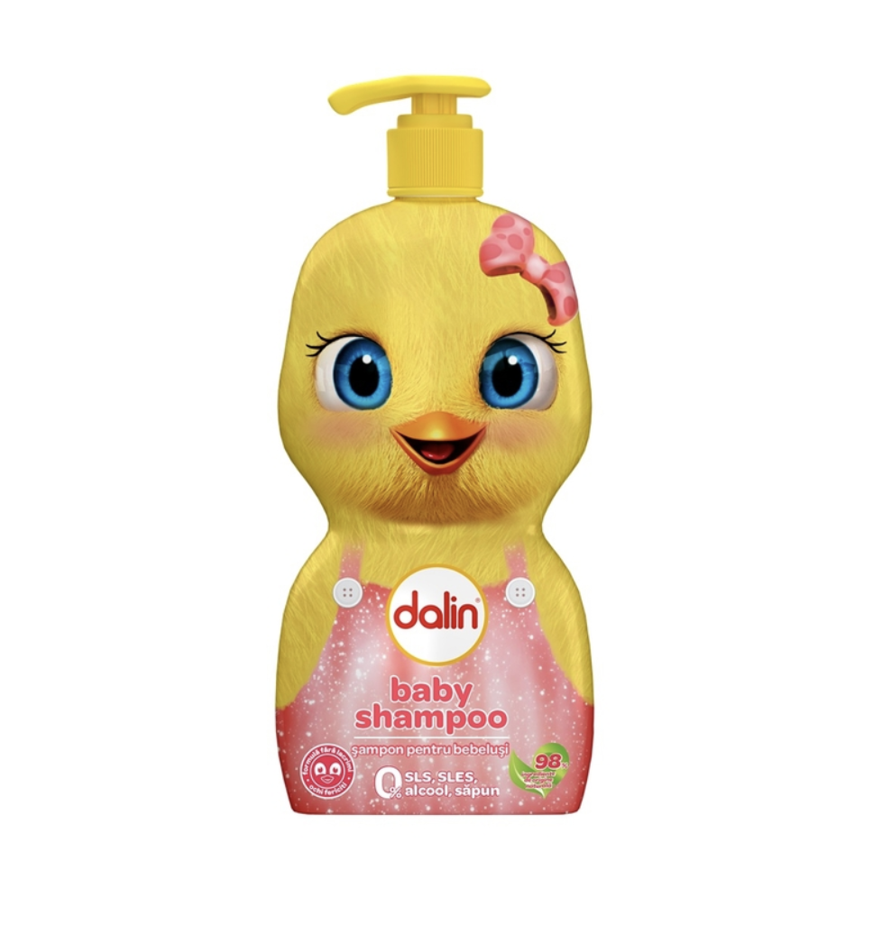 Dalin Baby, sampon, jucarie, fara lacrimi, 500 ml [2]