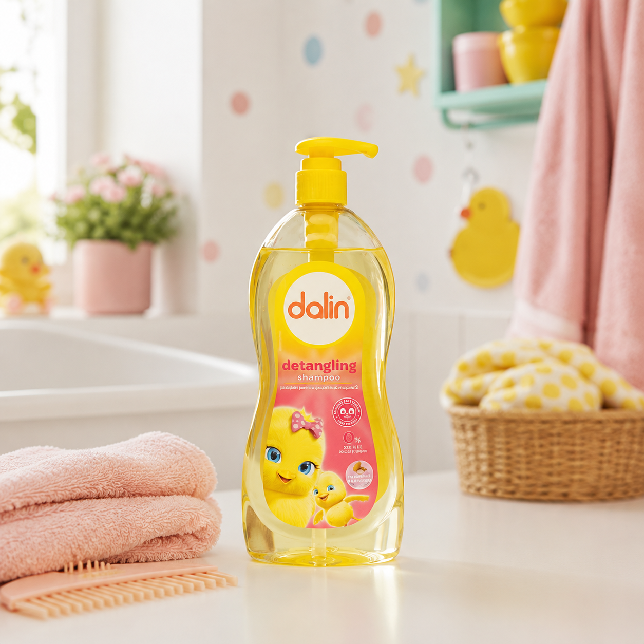 Dalin Baby Șampon Detangling pentru Copii Pieptănare Ușoară 700 ml  4. URL Produs [2]