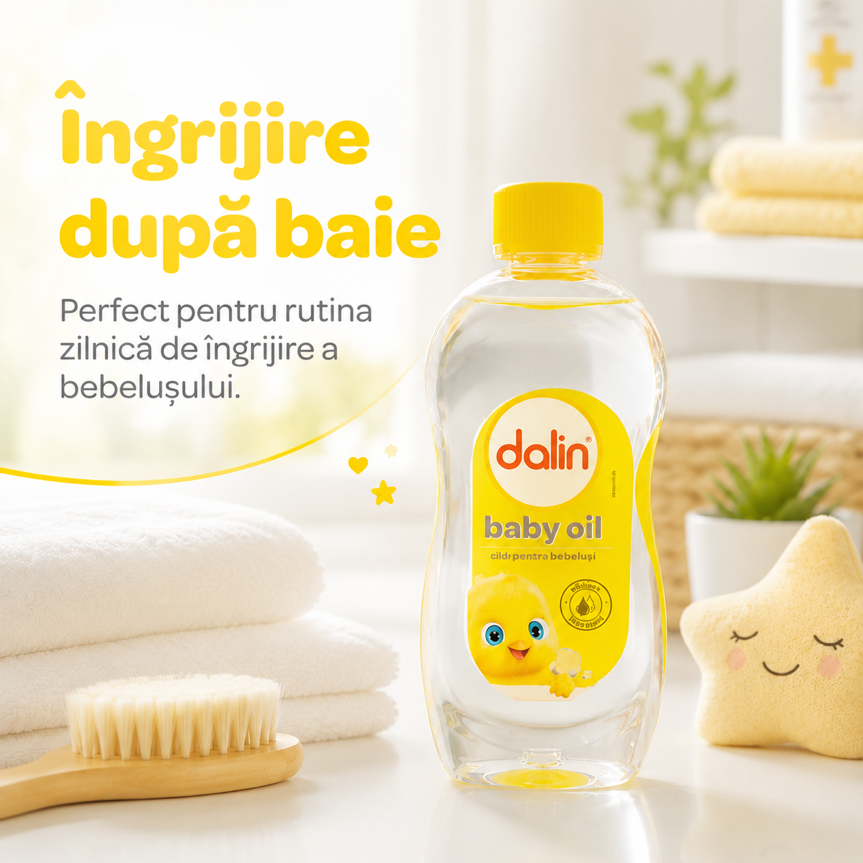 Dalin Baby Oil Ulei de Corp pentru Bebeluși 300 ml [5]