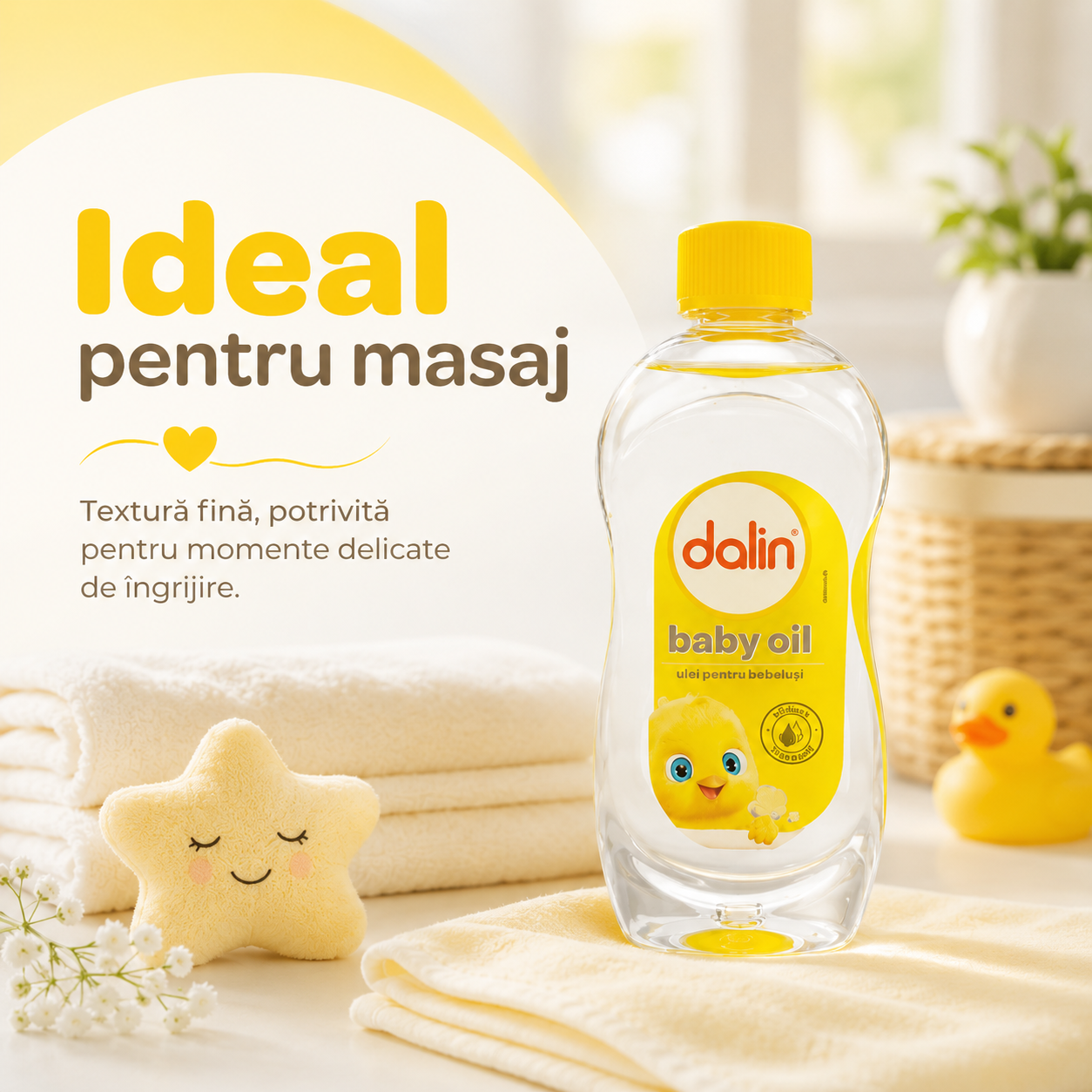 Dalin Baby Oil Ulei de Corp pentru Bebeluși 300 ml [4]