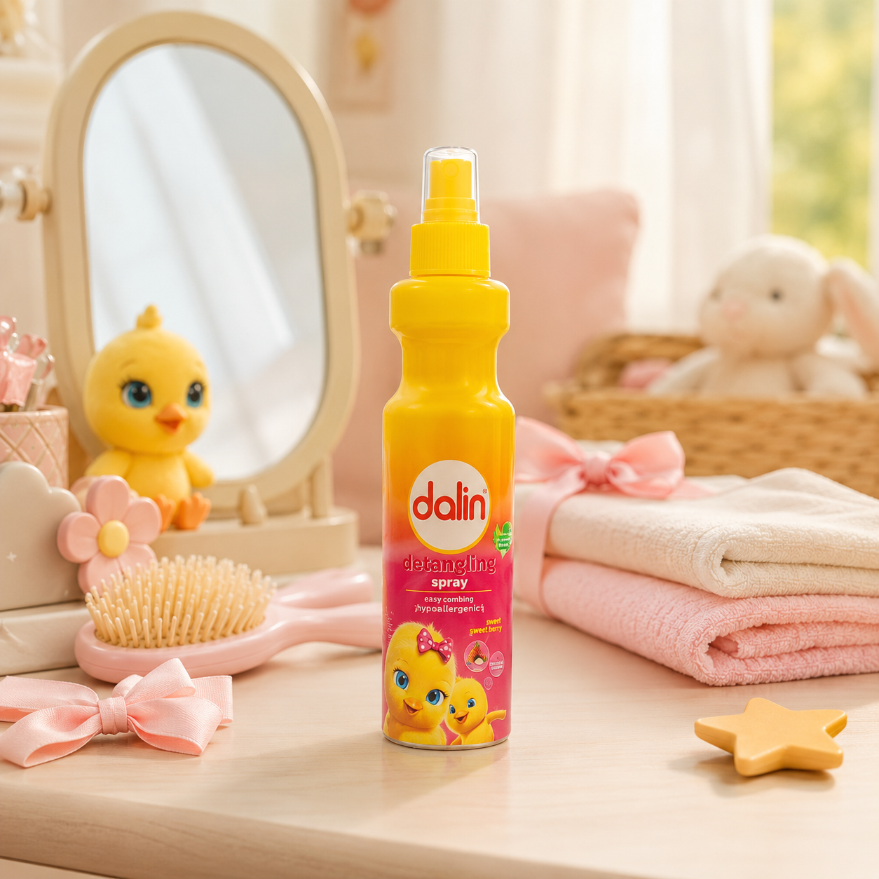 Dalin Spray Balsam de Păr pentru Copii Descurcare și Pieptănare Ușoară 200 ml [2]