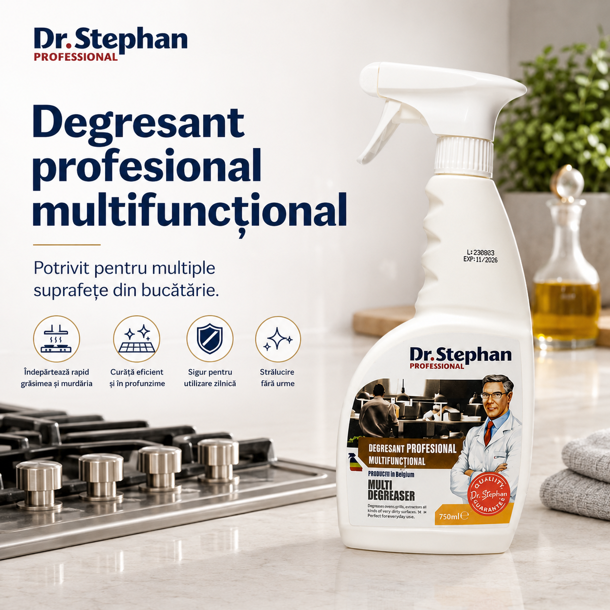 Dr Stephan Professional Multi Degreaser Degresant Multifunctional 750 ml [2]