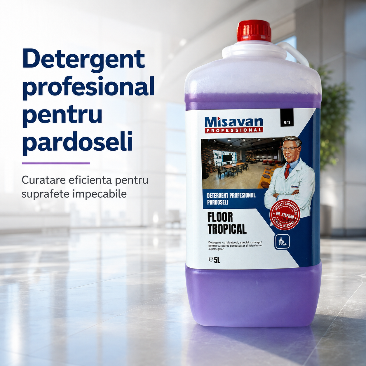 Misavan Professional Floor Tropical Detergent Pardoseli 5 L [3]