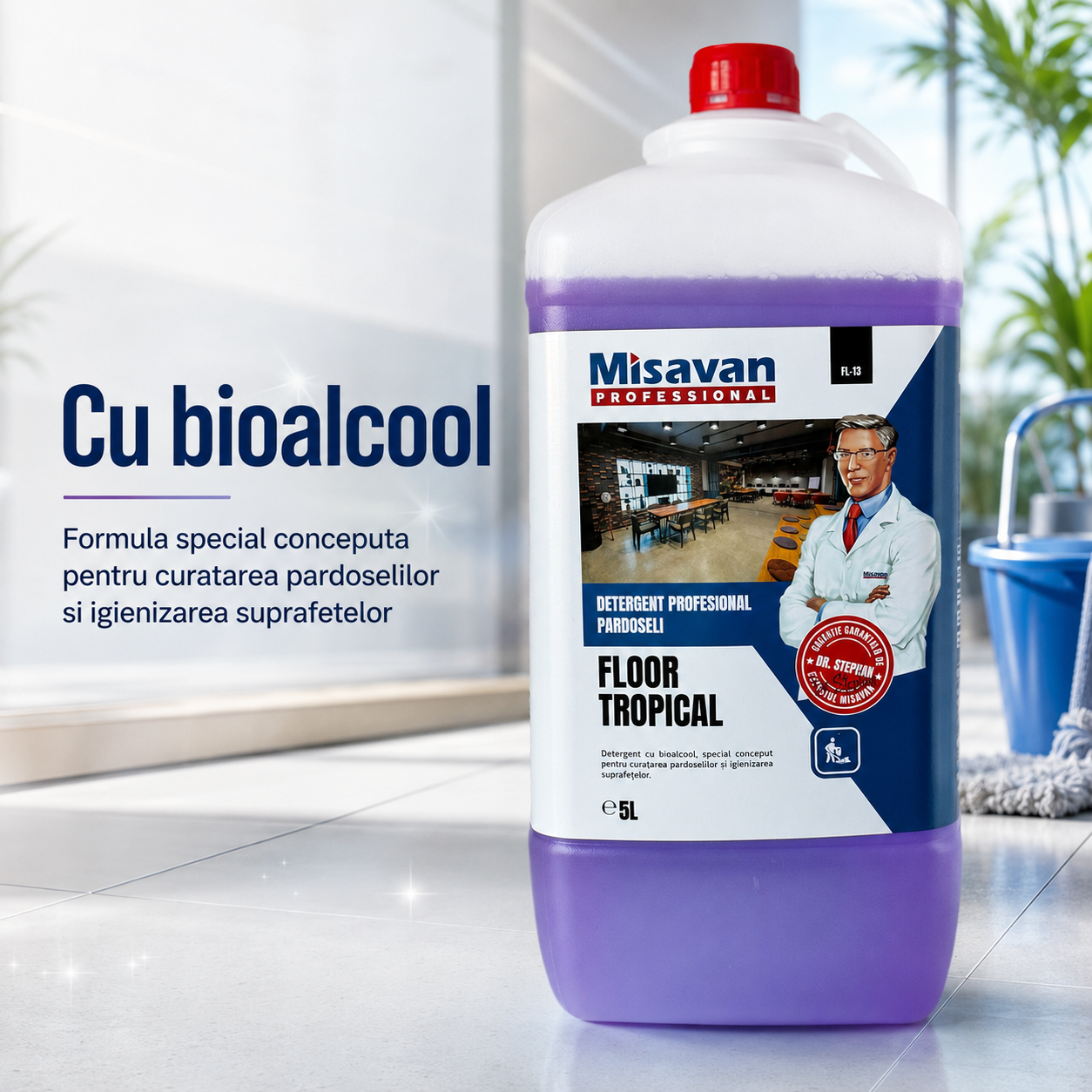 Misavan Professional Floor Tropical Detergent Pardoseli 5 L [4]