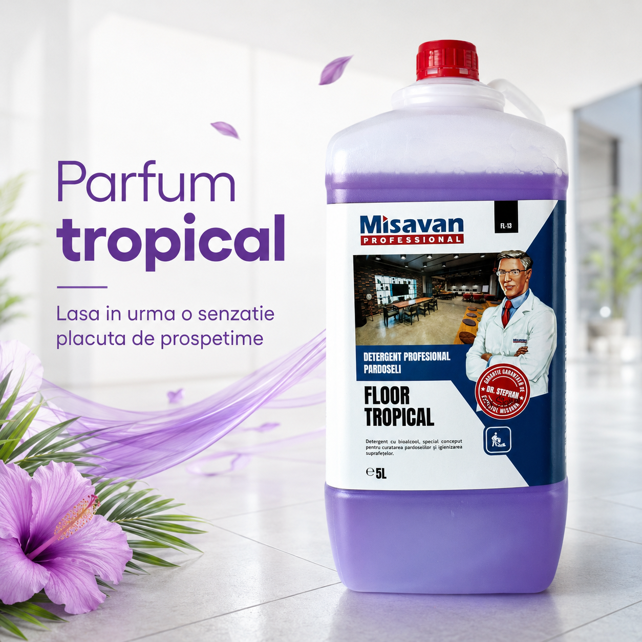 Misavan Professional Floor Tropical Detergent Pardoseli 5 L [5]