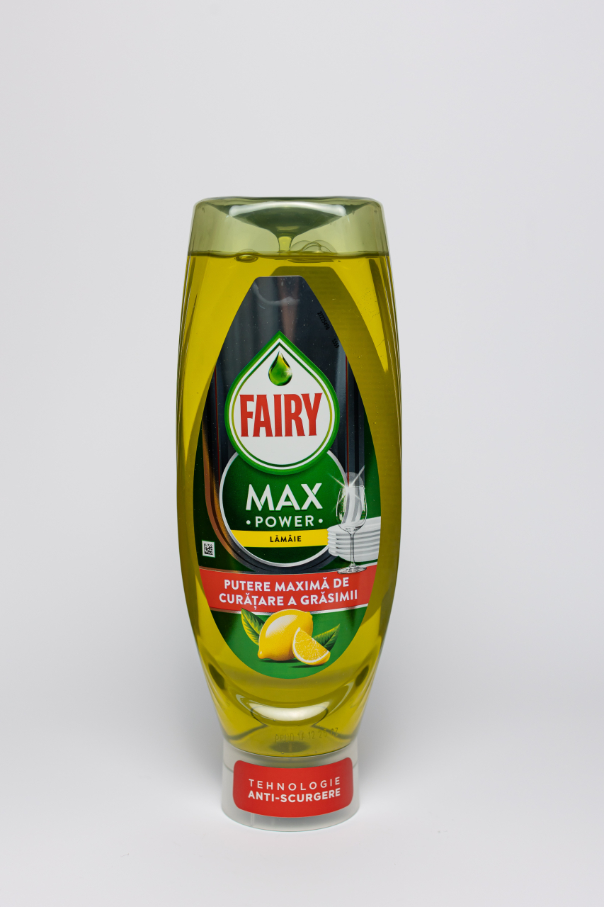 Fairy Max Power Lemon, detergent de vase, cu parfum de lamaie, 0.545 l [2]