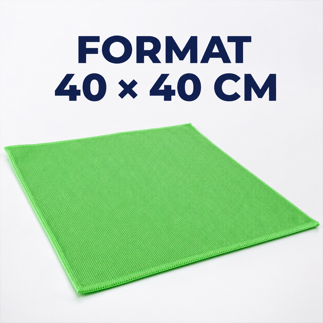 Lavetă din microfibră BRILLI pentru geamuri și oglinzi 40 × 40 cm [4]