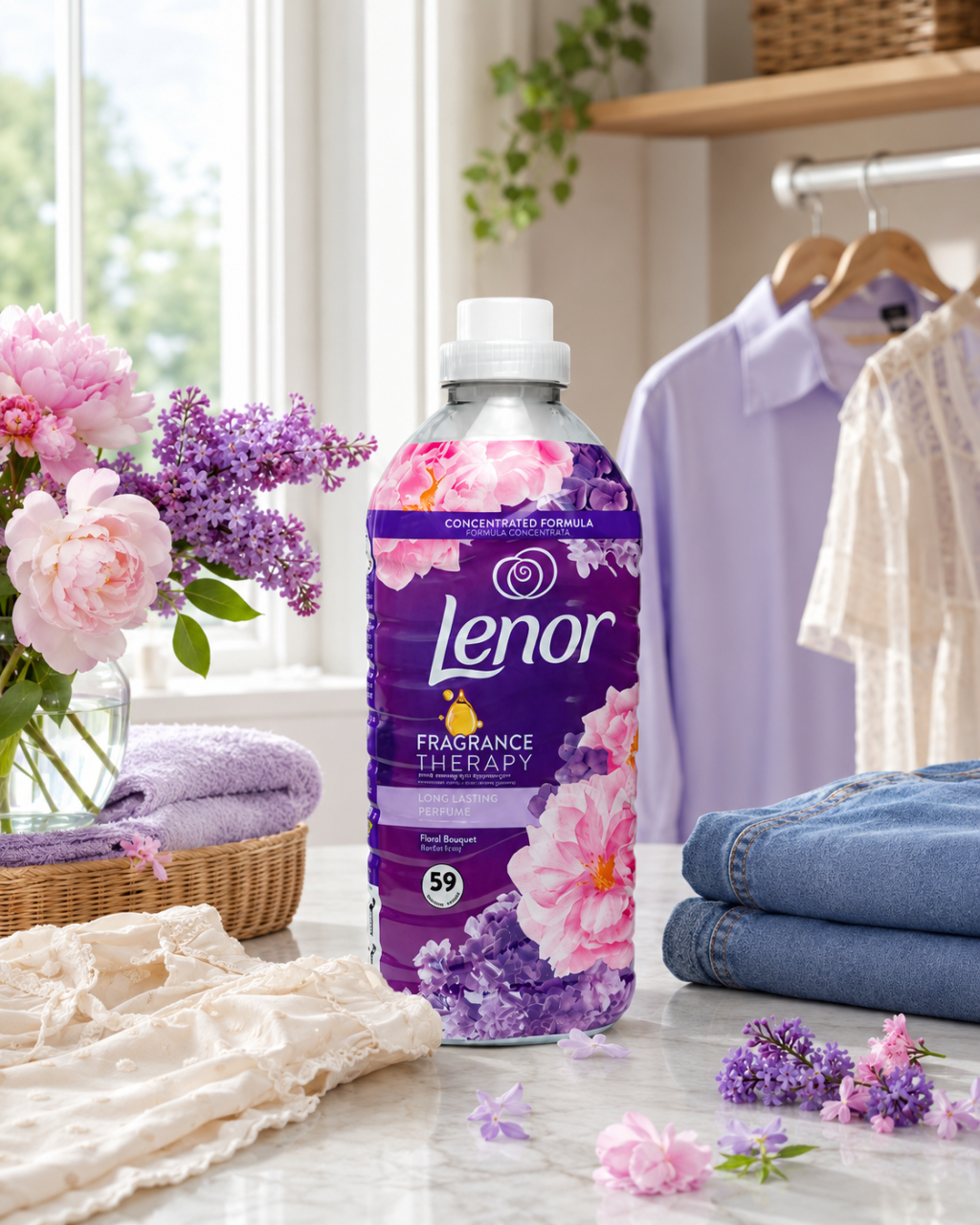 Lenor Fragrance Therapy Floral Bouquet Balsam de Rufe 59 Spalari 1.239 L [2]