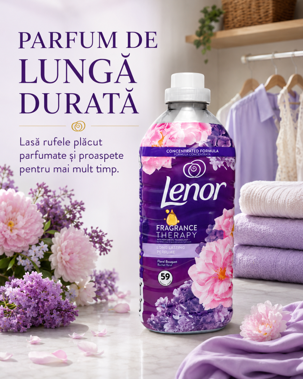 Lenor Fragrance Therapy Floral Bouquet Balsam de Rufe 59 Spalari 1.239 L [4]