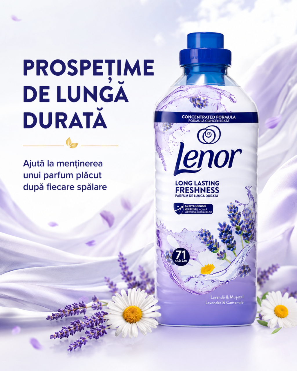 Lenor Lavanda si Musetel Balsam de Rufe 71 Spalari 1.491 L [5]