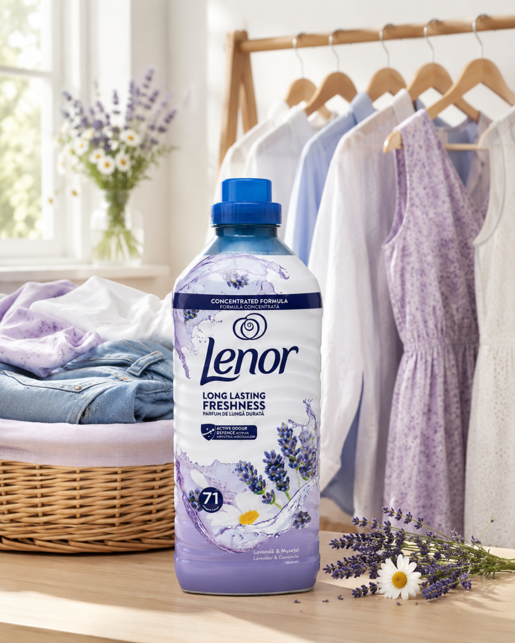Lenor Lavanda si Musetel Balsam de Rufe 71 Spalari 1.491 L [2]