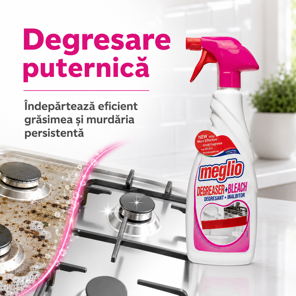 Meglio Spray Degresant cu Înălbitor 650 ml [3]