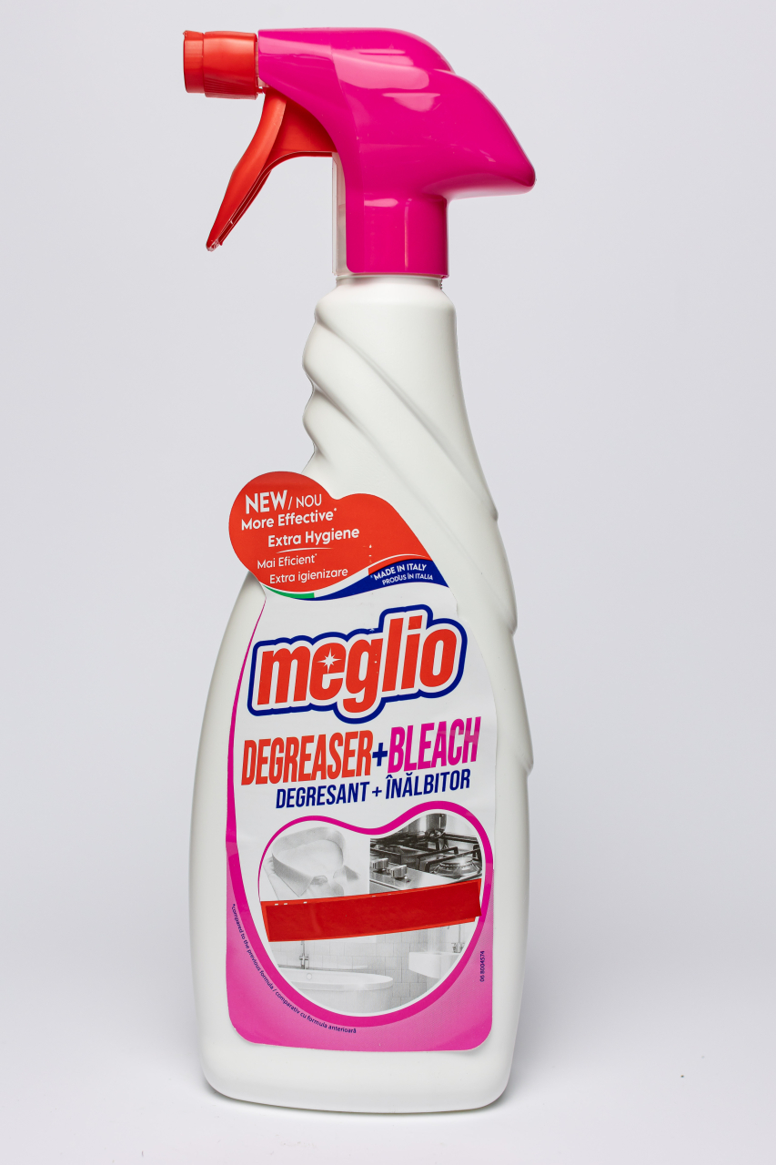 Meglio Spray, degresant, cu inalbitor spuma igienizant, 650 ml [2]