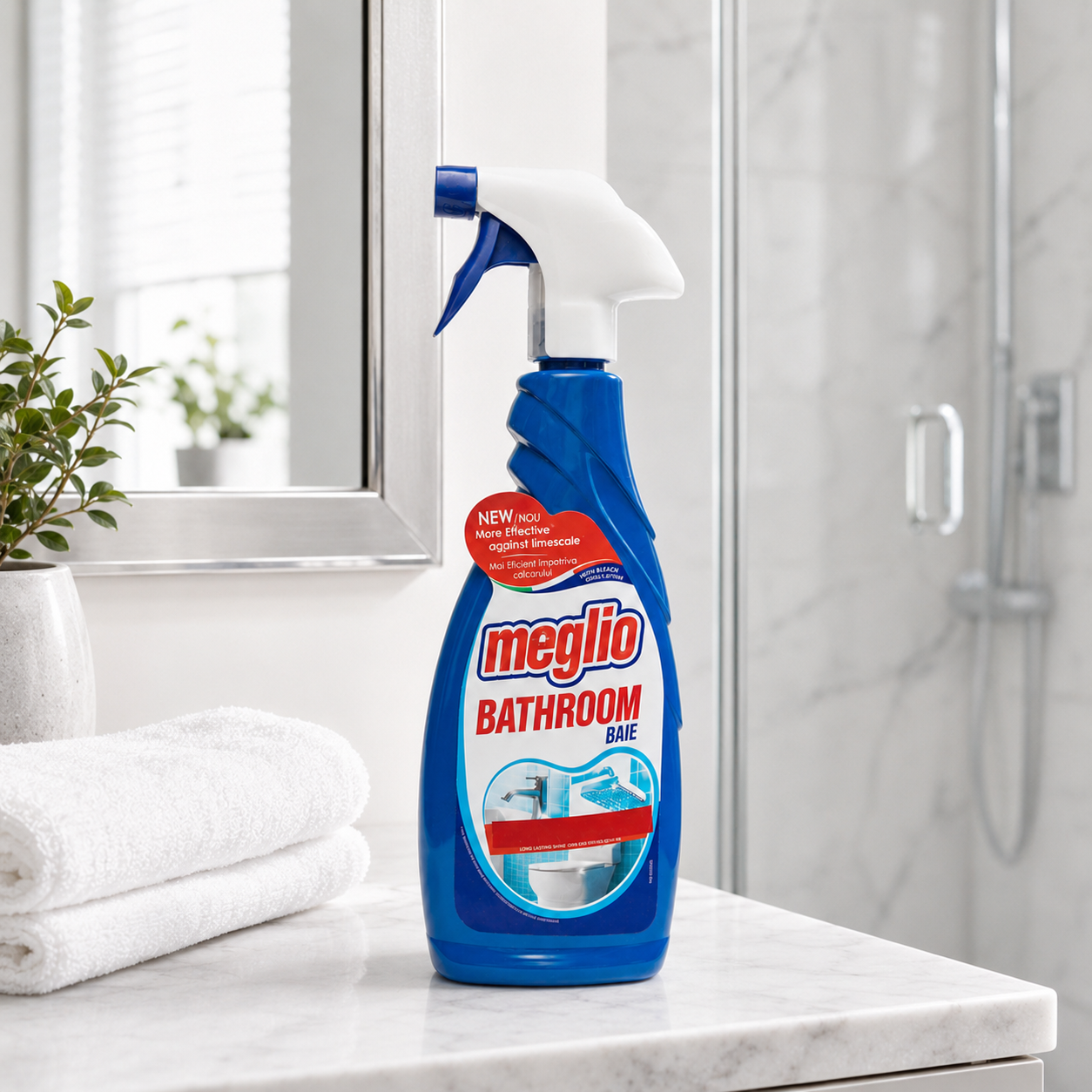 Meglio Spray Detergent pentru Baie 650 ml [2]