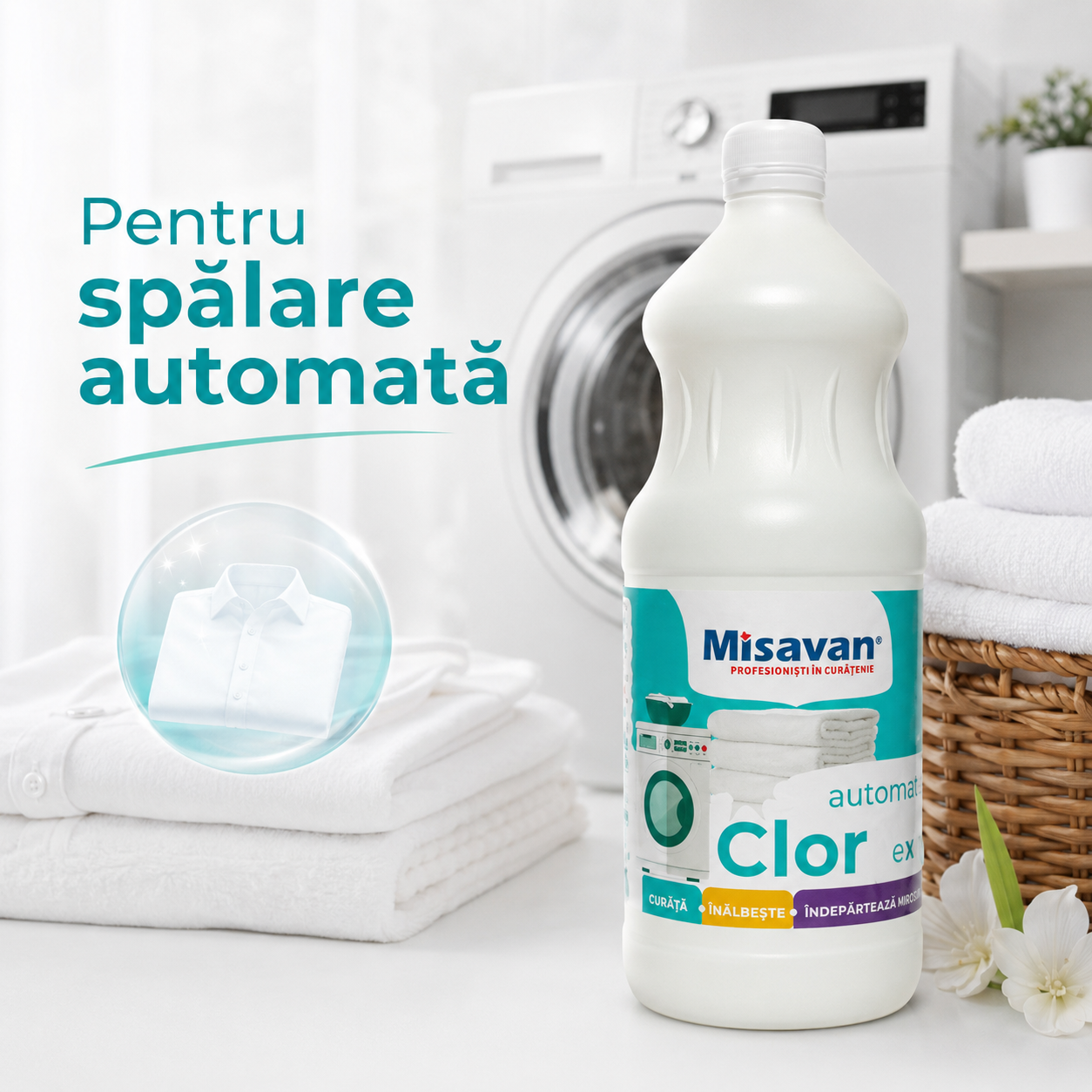 Misavan Clor Automat pentru Rufe 1 L [6]
