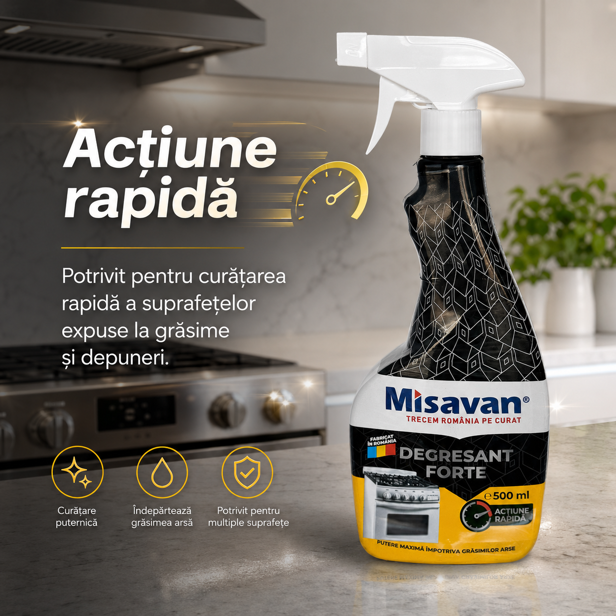 Misavan Degresant Forte cu Pulverizator 500 ml [3]