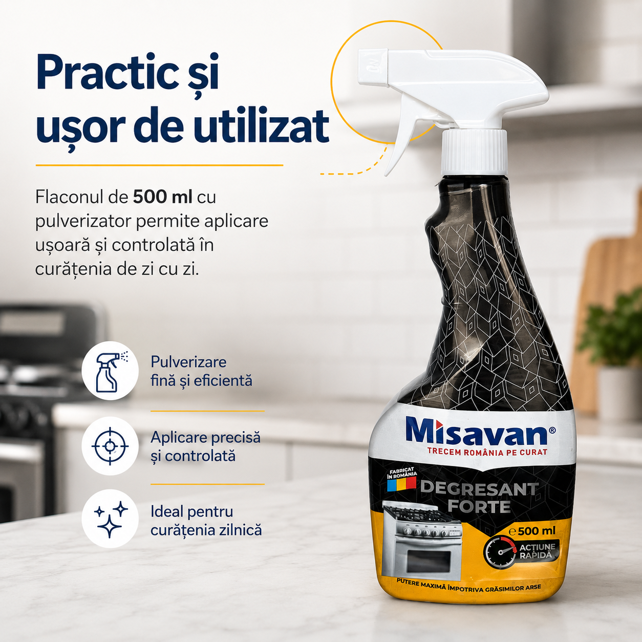 Misavan Degresant Forte cu Pulverizator 500 ml [5]