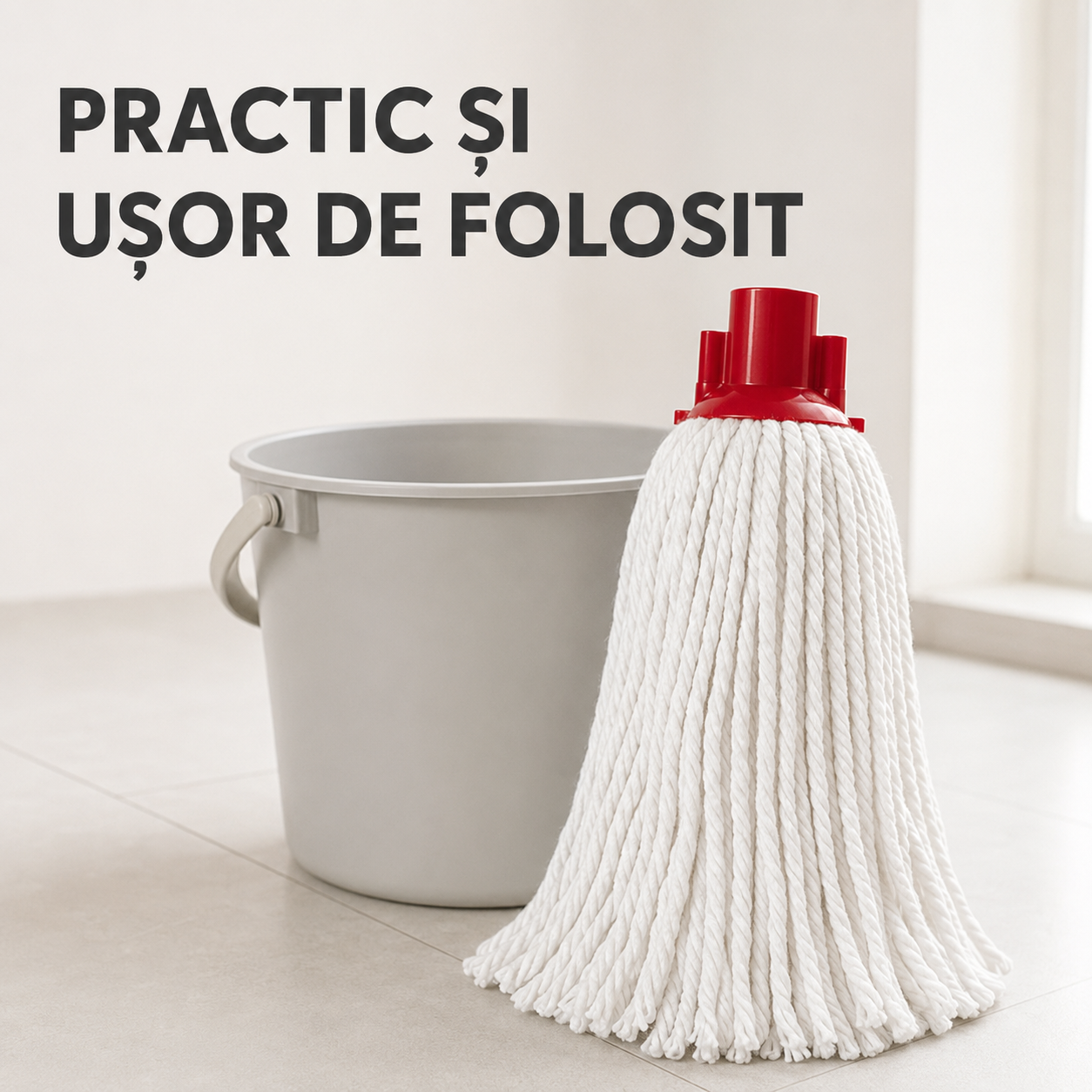 Misavan Mop din bumbac 250 g – rezervă absorbantă pentru pardoseli [6]