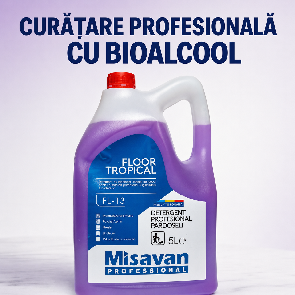 Misavan Professional Floor Tropical Detergent Pardoseli 5 L [3]