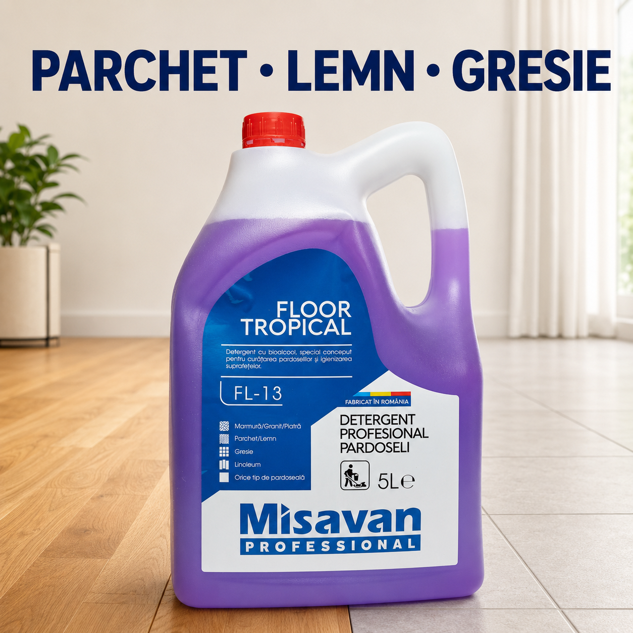Misavan Professional Floor Tropical Detergent Pardoseli 5 L [6]