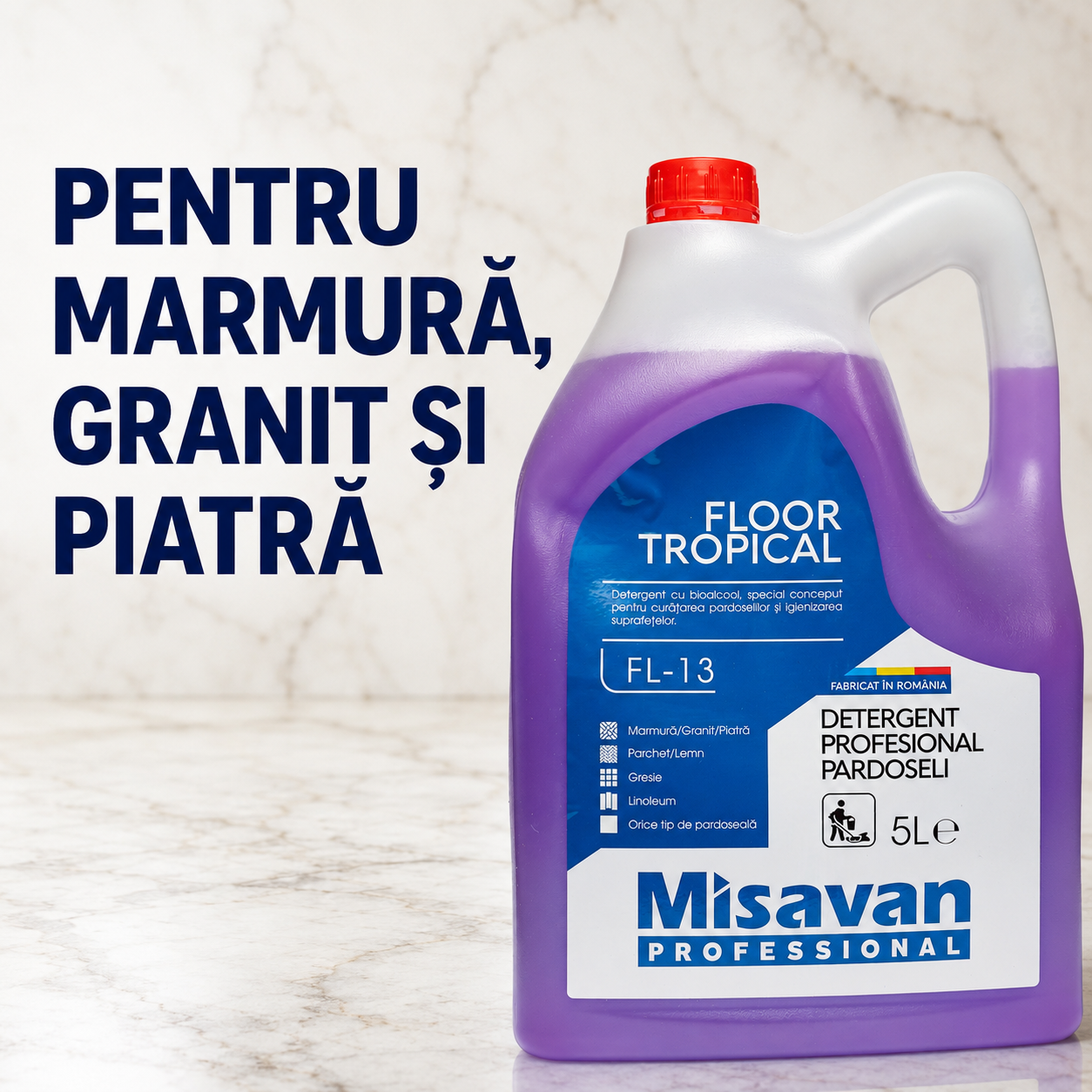 Misavan Professional Floor Tropical Detergent Pardoseli 5 L [5]