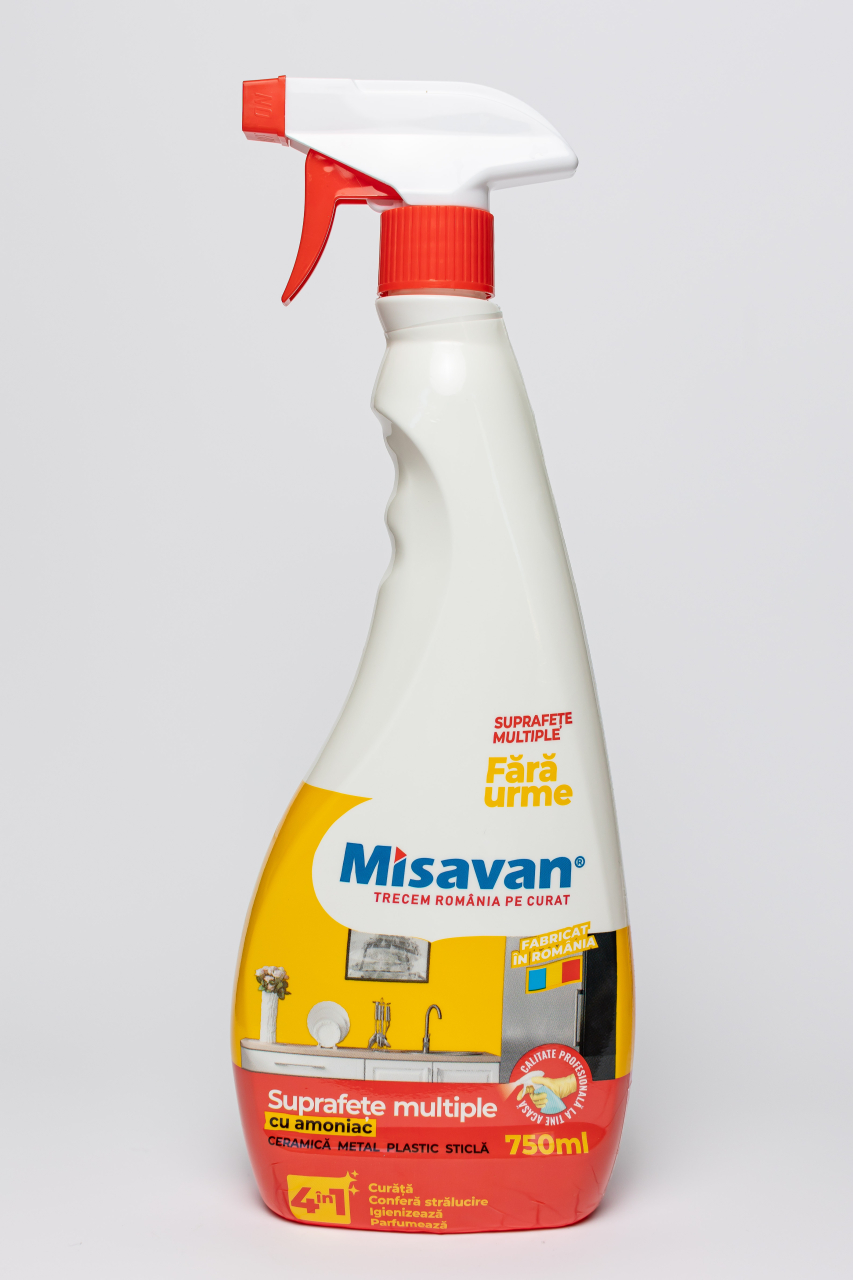 Misavan solutie multifunctionala pe baza de amoniac 4in1 750ml [2]