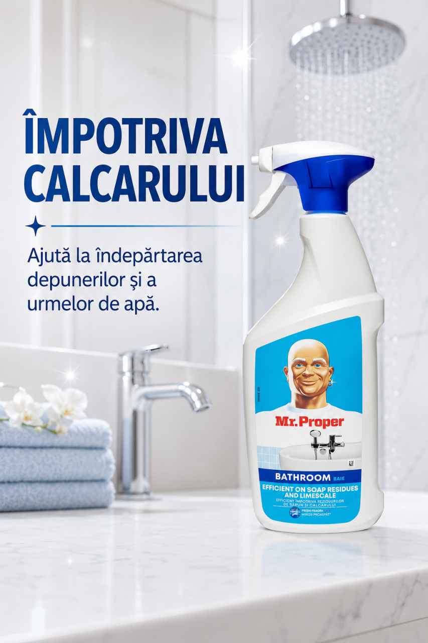 Mr Proper Bathroom Spray pentru Baie 800 ml [3]