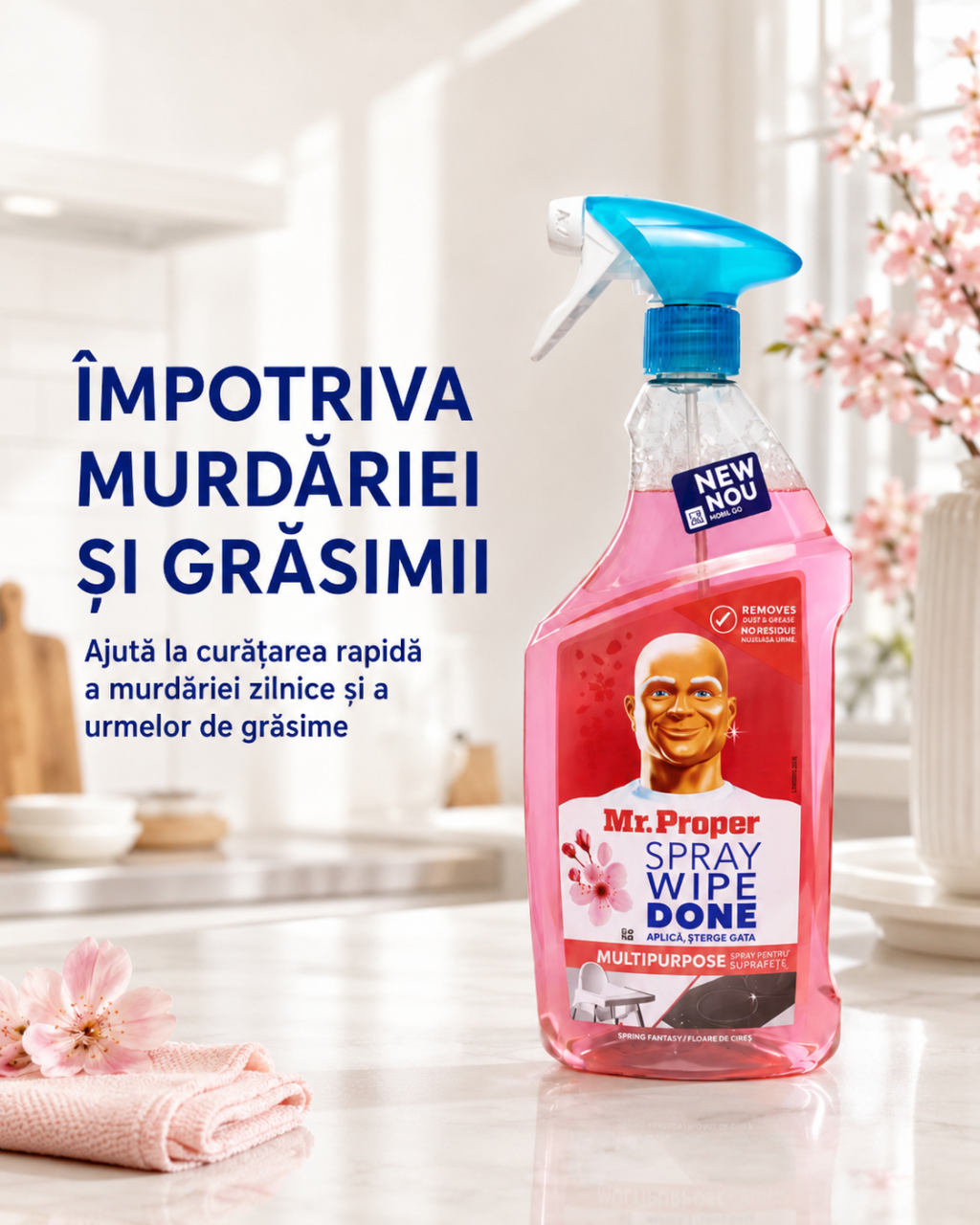 Mr Proper Spray Universal Cherry Blossom 800 ml [4]