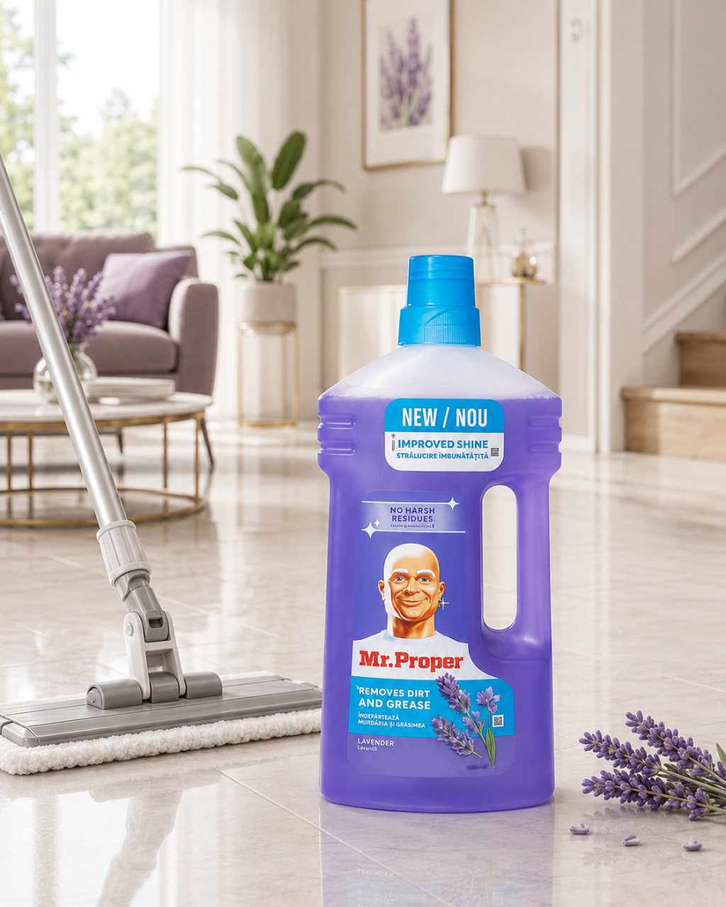 Mr Proper Lavanda Detergent Universal pentru Suprafete 1 L [2]