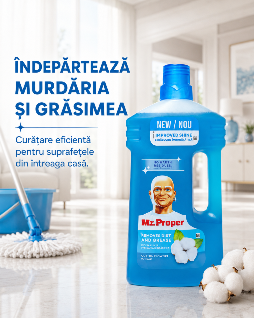 Mr Proper Ocean Detergent Universal pentru Suprafete 1 L [3]
