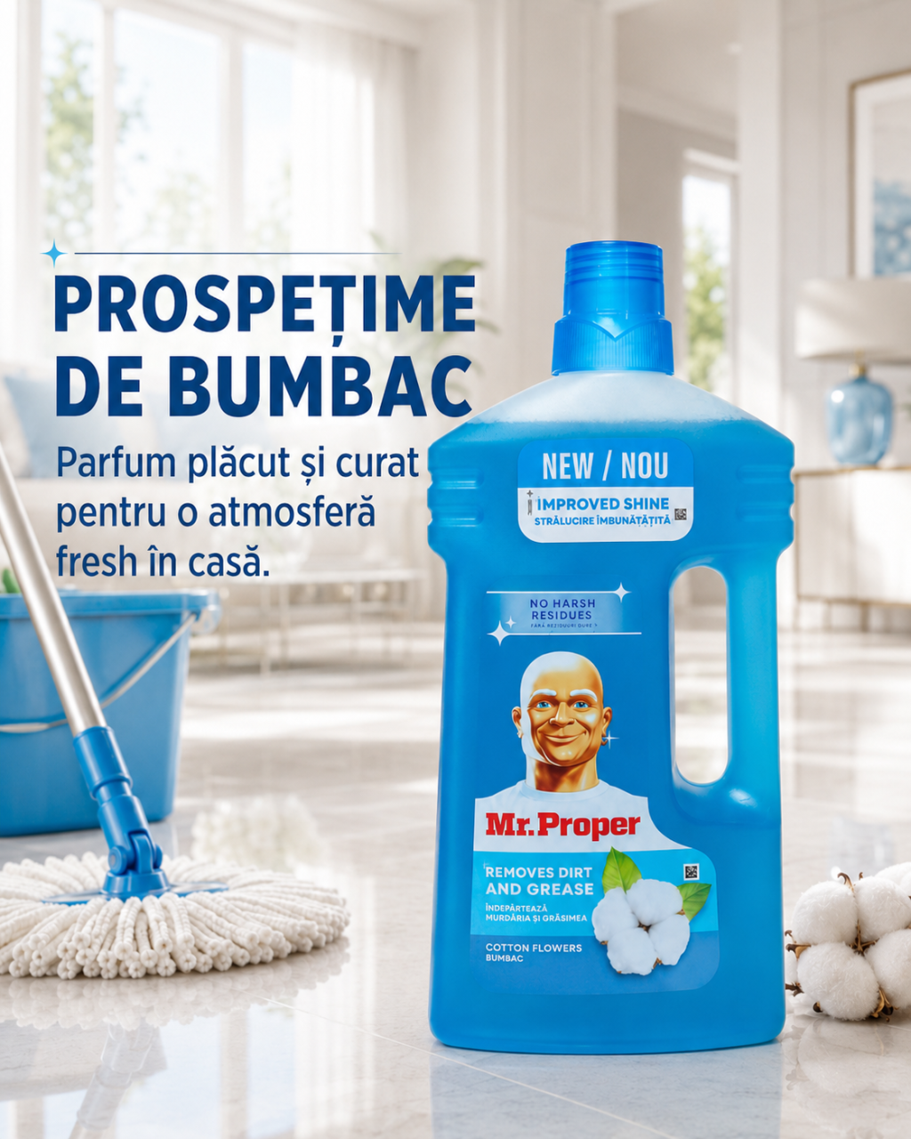 Mr Proper Ocean Detergent Universal pentru Suprafete 1 L [6]