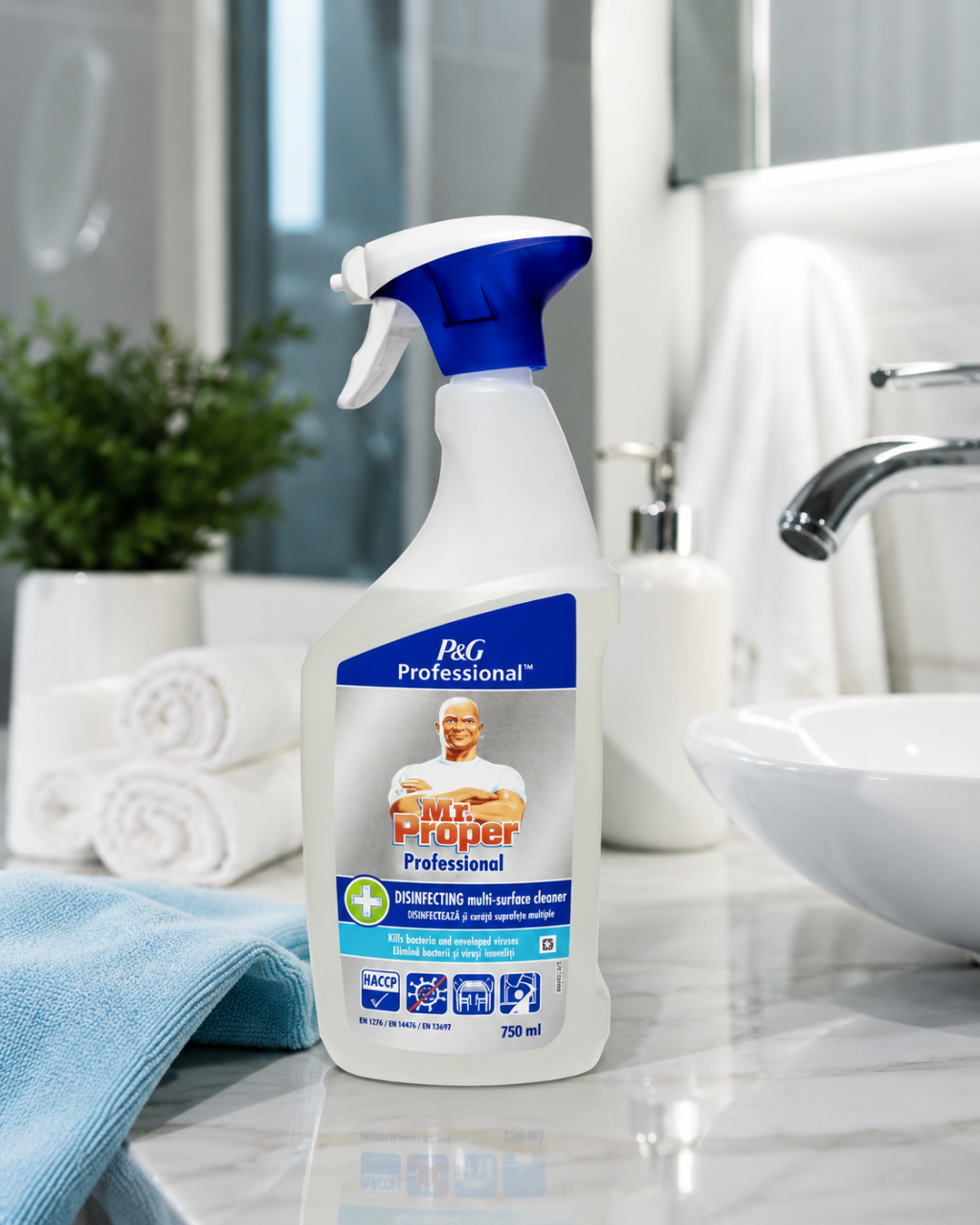 Mr Proper Professional 3 in 1 Spray Dezinfectant Multisuprafete 750 ml [2]