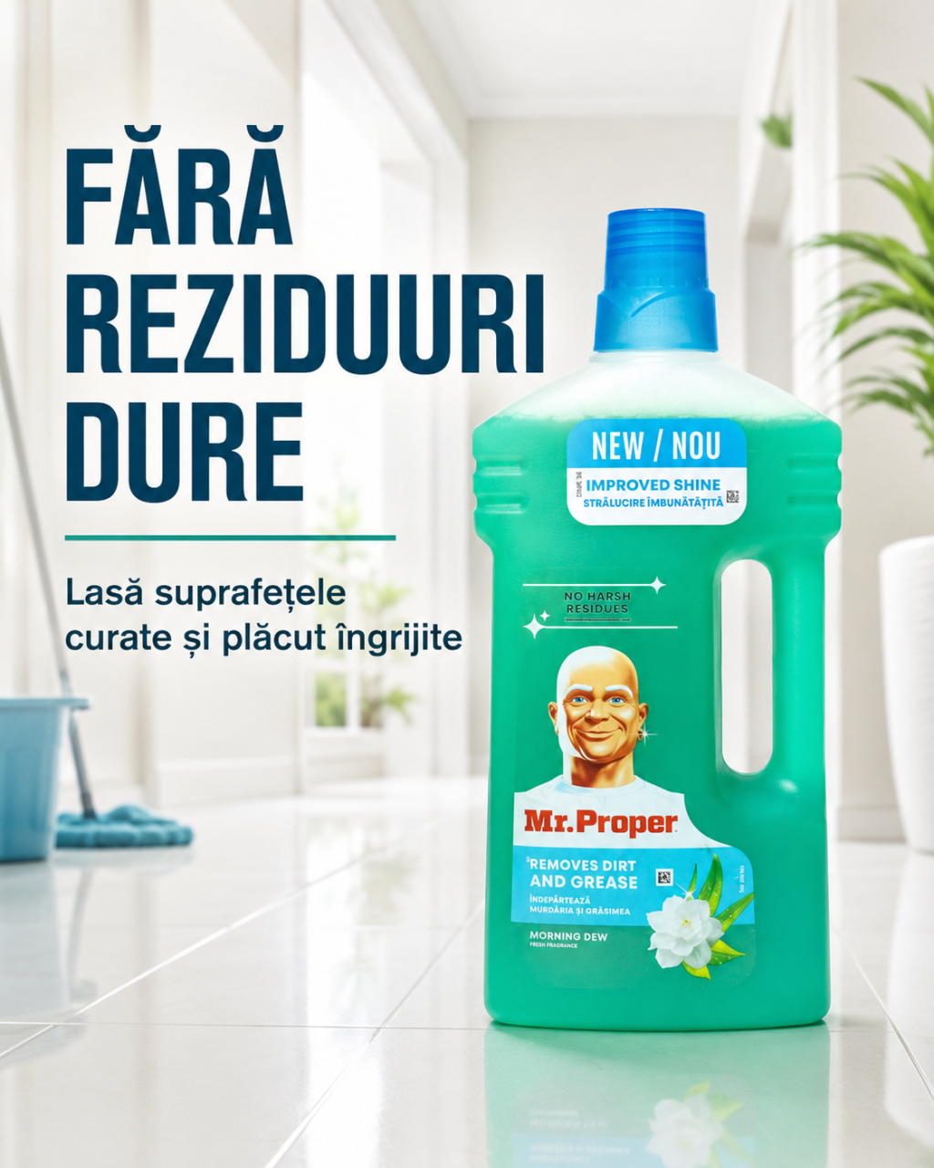 Mr Proper Morning Dew Detergent Universal pentru Suprafete 1 L [5]