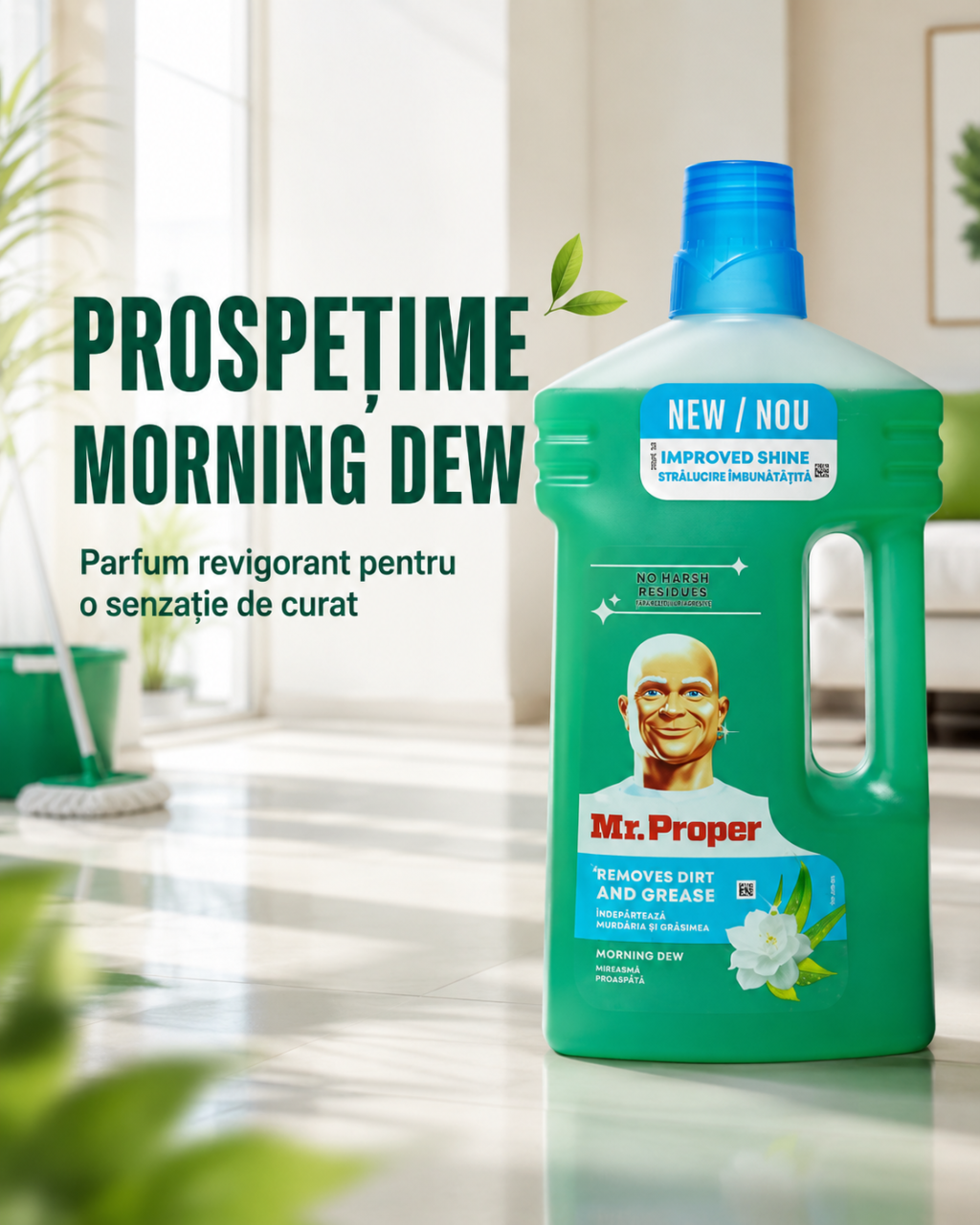 Mr Proper Morning Dew Detergent Universal pentru Suprafete 1 L [6]