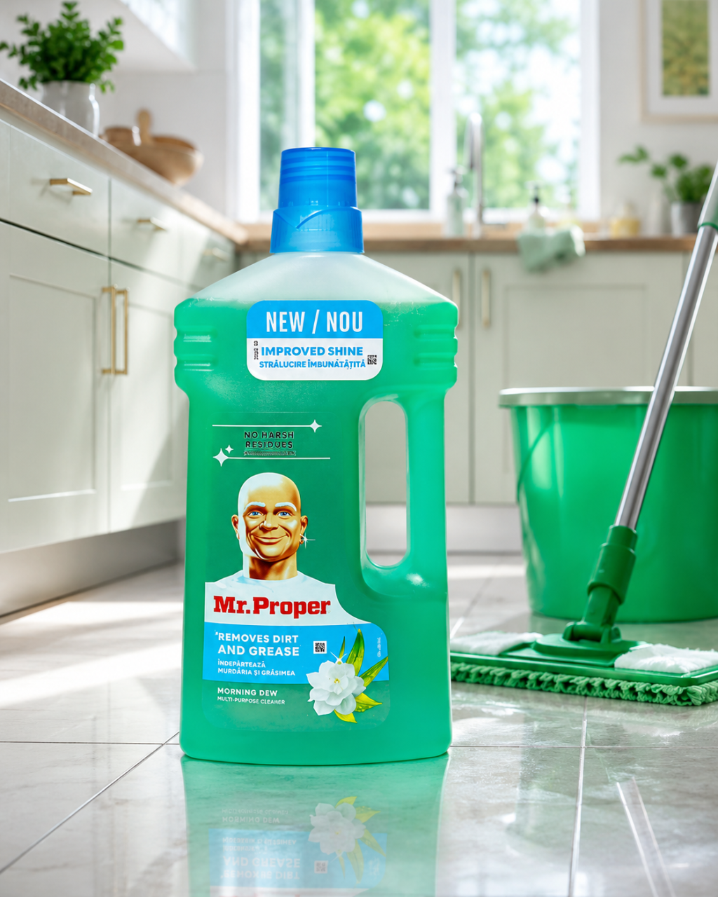 Mr Proper Morning Dew Detergent Universal pentru Suprafete 1 L [2]