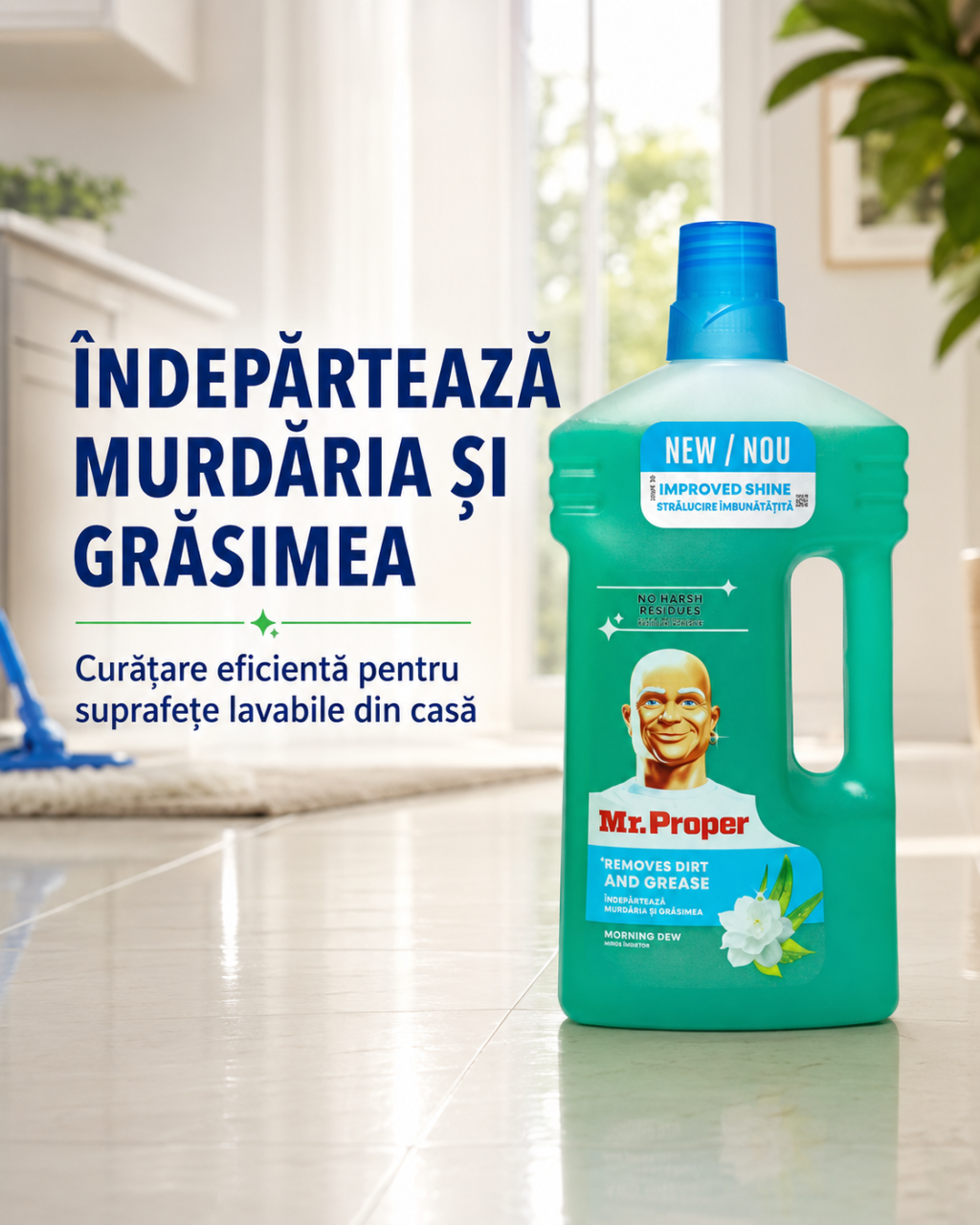 Mr Proper Morning Dew Detergent Universal pentru Suprafete 1 L [3]