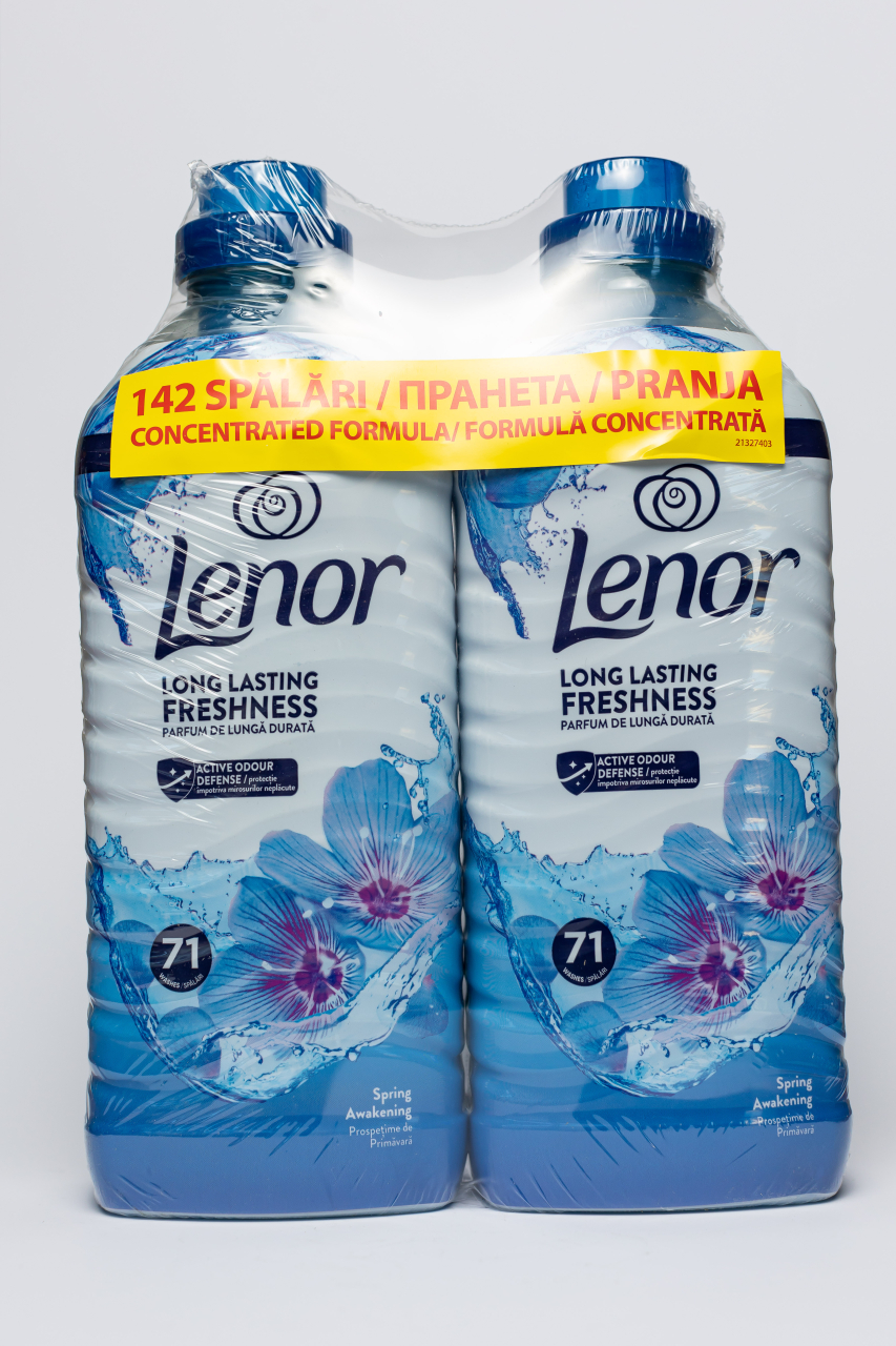 Pachet Lenor Spring Awakening, 2 x balsam rufe, 1.491 l, 142 spalari [2]