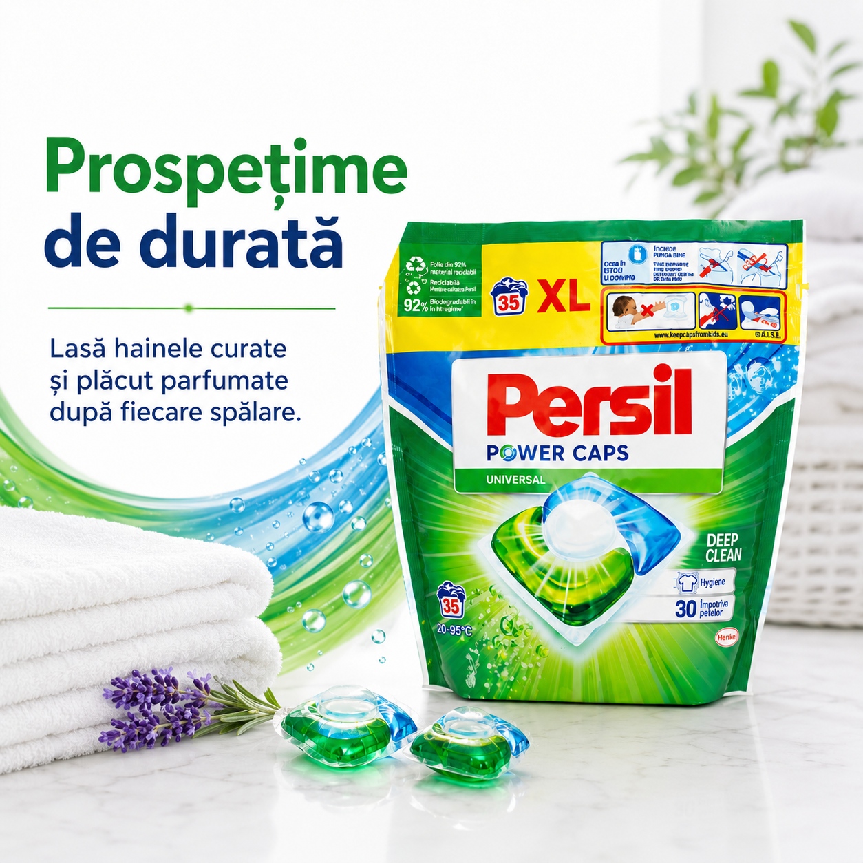 Persil Power Caps Universal Capsule Detergent 35 Bucăți [4]
