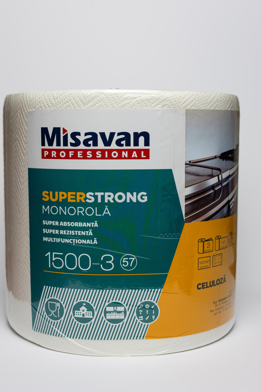 Prosop hartie monorola Misavan Professional Super Strong 3 str, 527 foi [2]