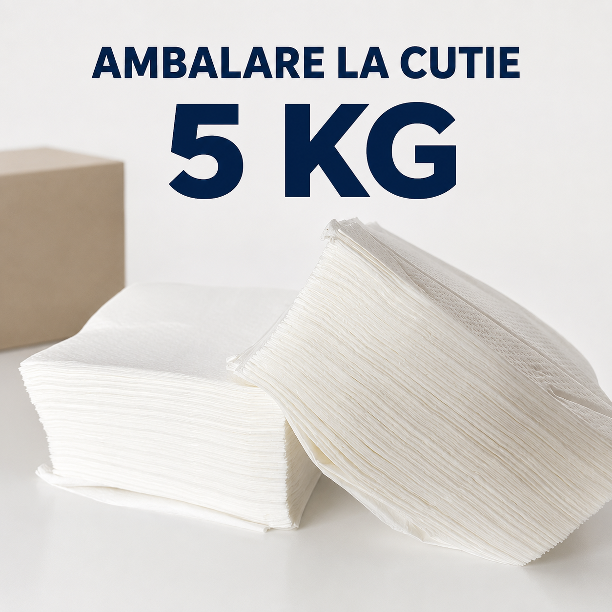 Șervețele de masă vrac Misavan 33x33 cm 1 strat cutie 5 kg [4]