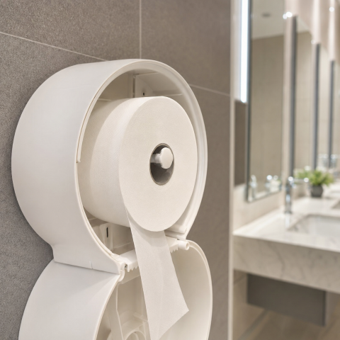 Hârtie igienică Jumbo - Hârtie igienică AMIANO Mini Jumbo Economy 2 straturi bax 12 role