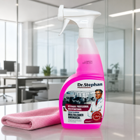 Detergenți profesionali universali - Dr. Stephan Professional Multicleaner Amoniacal 750 ml