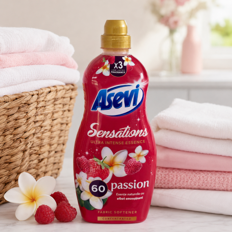Balsam rufe - Asevi Sensations Passion Balsam Rufe Concentrat 1,44 L 60 Spălări