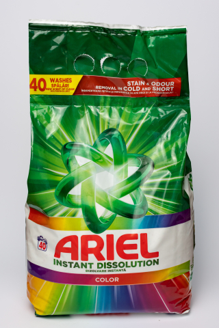 Detergent de rufe pudra - Ariel  Color, detergent automat de rufe, pudra, 40 spalari, 2.6 kg
