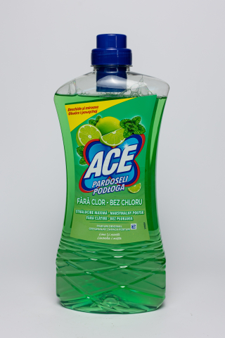 Produse curatenie casa - Ace  Floor, detergent, pentru pardoseli, Menta si Lime, 1L