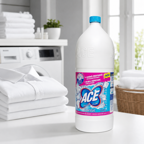 Înălbitor rufe - ACE Classic Înălbitor Gel cu Clor 2 L